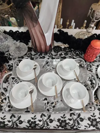 Juego de Café Bidasoa Porcelana