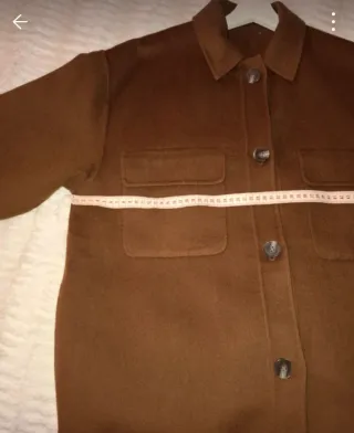 Abrigo paño Yerse Marrón Chocolate Talla XL ,XXL