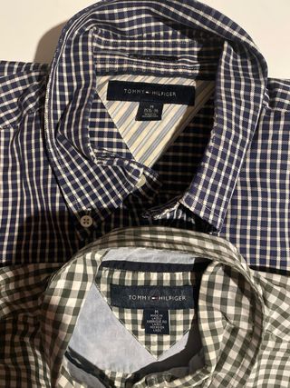 Lote 7 Camisas XL Tommy Hilfiger, CIE, Massimo Dut