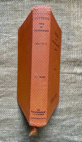 Libro India / letters from Sri Ramanasramam