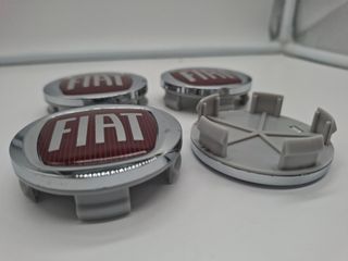 4 Coprimozzi Fiat 60mm Nuovi