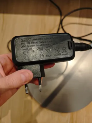 Lámpara de pie salón metal plateado