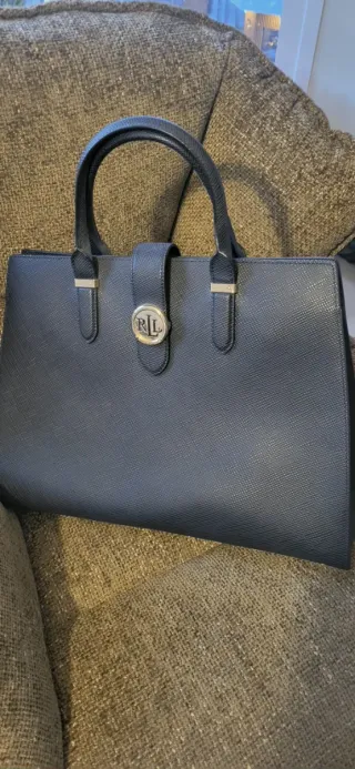 Bolso Ralph Lauren Piel Negro