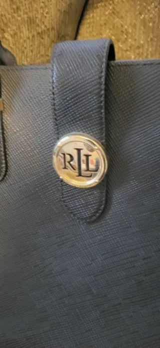 Bolso Ralph Lauren Piel Negro