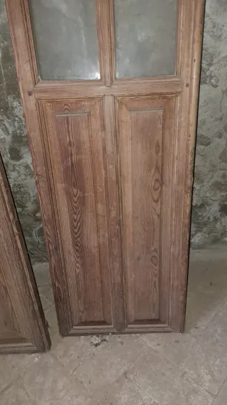 Puertas antiguas madera maciza – 215 x 55 cm