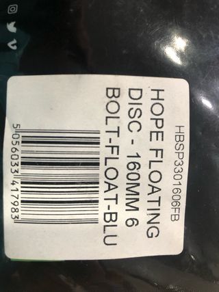 Discos de freno Hope MTB