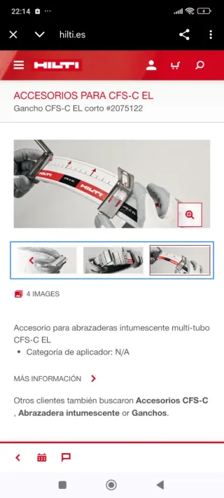 Gancho CFS-C EL corto #2075122