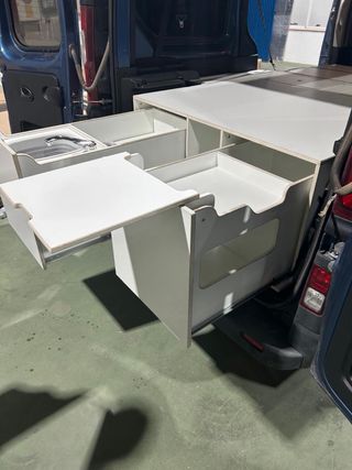 Cajon renault trafic y colchon