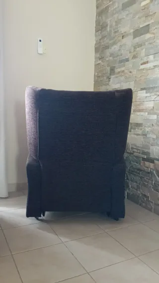 Sofá Relax Tela Marrón