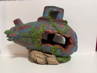 Submarino Decorativo para Acuario