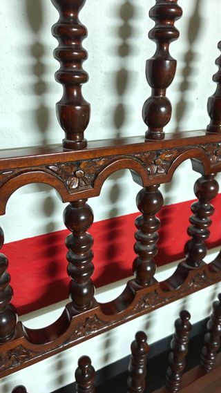 Cabecero de Cama Madera Tallada