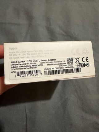 Caricatore Apple USB-C 20W
