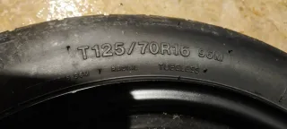 Vendo rueda de repuesto tiempo galleta grupo V 16