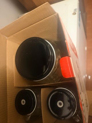 Set Dispenser Teschio Kasanova 4 Bicchieri