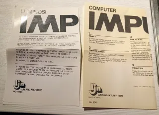 Ljn Impulse Handheld Gioco Electronico Electronic