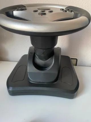 Volante Mega TV Drive para PS2/PC con accesorios