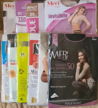 Collant vari modelli 10 paia euro 15 di tutte