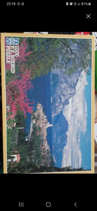 Lote 4 Puzzles Paisajes variados