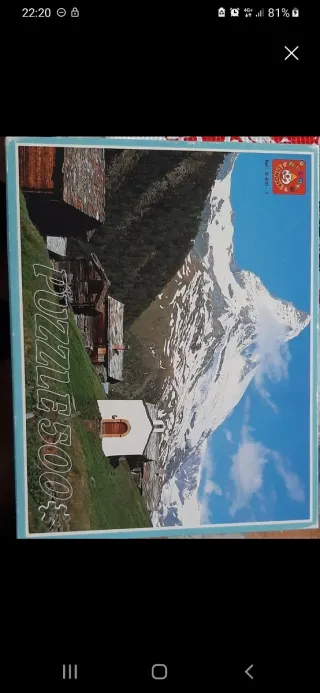 Lote 4 Puzzles Paisajes variados