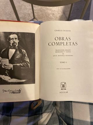 Obras Completas Charles Dickens Aguilar 2 tomos
