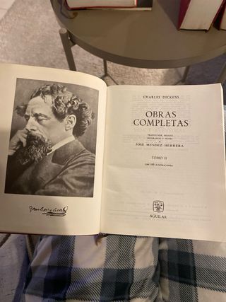Obras Completas Charles Dickens Aguilar 2 tomos