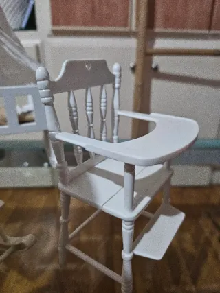 Lote Trona bañancin y cuna balancin Barriguita