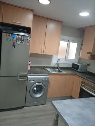 Cocina completa madera y metal