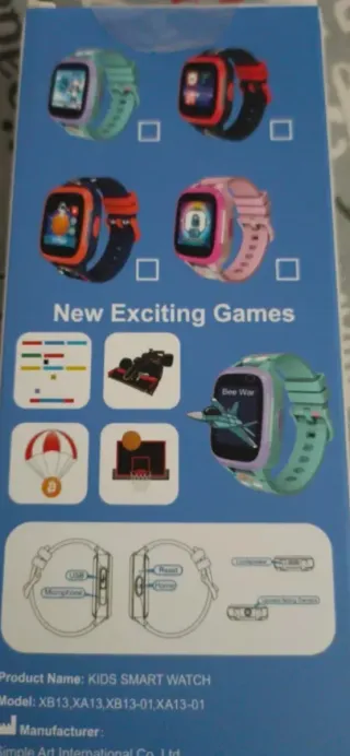 Reloj infantil con diseño de arcoíris