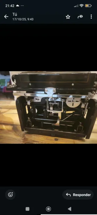 Máquina de escribir Antigua Hacobo