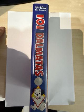 VHS 101 Dálmatas Clásicos Disney Español