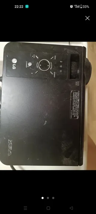 Proyector LG BX324 para piezas