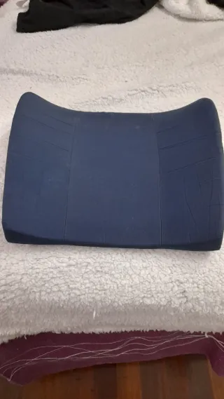 Cojín Lumbar Azul