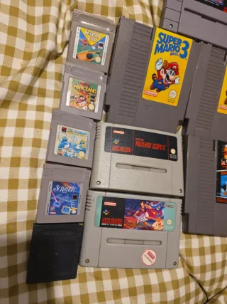 Pack Juegos Nintendo NES y Game Boy