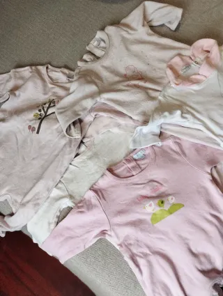 Lote 6 pijamas bebé 6 meses