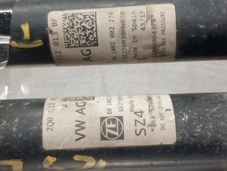 JUEGO AMORTIGUADORES TRASERO SEAT IBIZA (KJ1) CHY