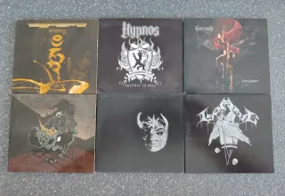 6 DISCOS BLACK METAL