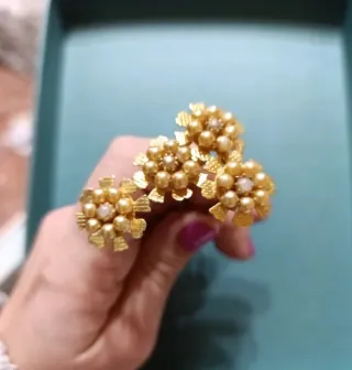 Aderezo fallero niña dorado