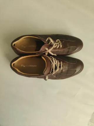 Scarpe uomo Lumberjack pelle marrone 45