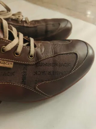 Scarpe uomo Lumberjack pelle marrone 45