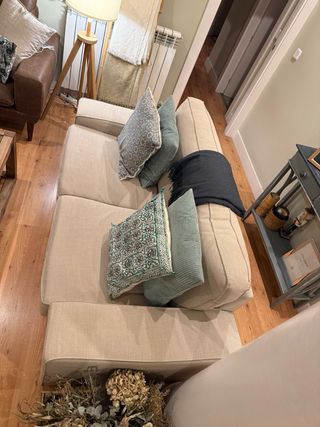 Sofá 2 plazas IKEA beige