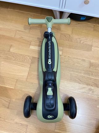 Patinete infantil 3 ruedas verde