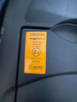 Silla de coche para bebé azul