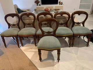 Conjunto de 6 sillas de comedor