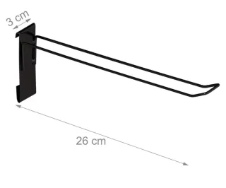 OJO - Panel expositor de rejilla Relaxdays