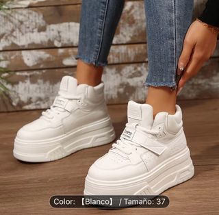 Zapatillas de Plataforma Gruesa
