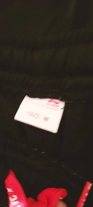 Chándal Sevilla FC Li-Ning Negro/Rojo Talla M