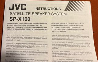 Home Cinema JVC Beige/Plata