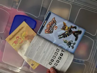 Manuales PS2 Ratchet & Clank 1 y 2 Inglés