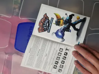 Manuales PS2 Ratchet & Clank 1 y 2 Inglés