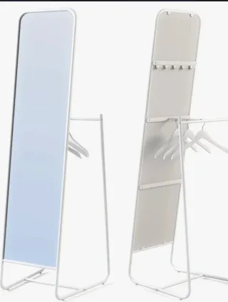 Espejo Perchero Ikea Knapper Blanco